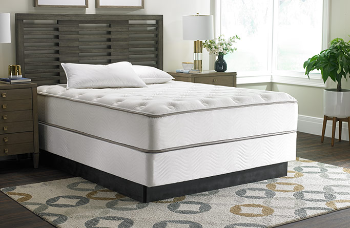 box spring and mattress for low back pain