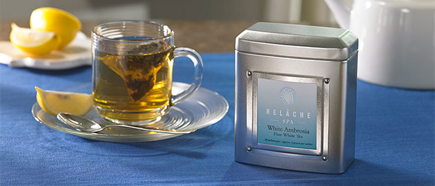 Product Relâche Spa White Ambrosia Tea Bags