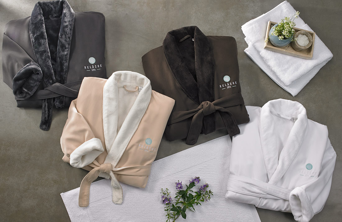 Relâche Spa Microfiber Robe Gaylord Hotels Store